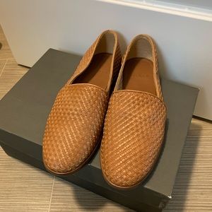Nisolo Alejandro Woven Slip On in Brown size 10